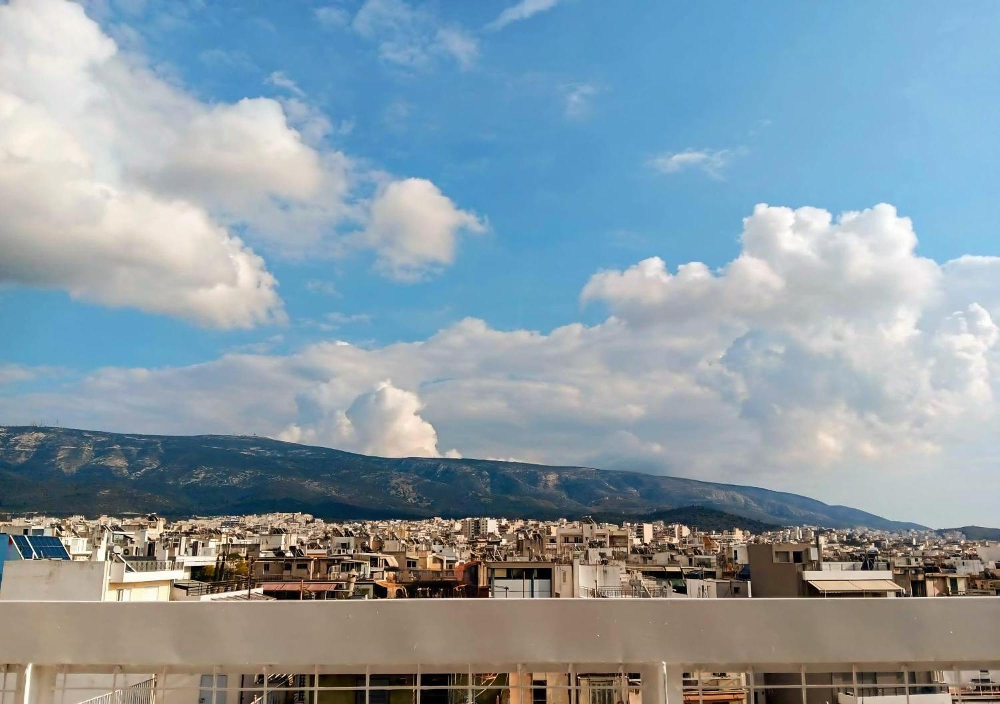 Beautiful And Cosy Rooftop Studio - Fantastic View, Next To Athens Tower Экстерьер фото
